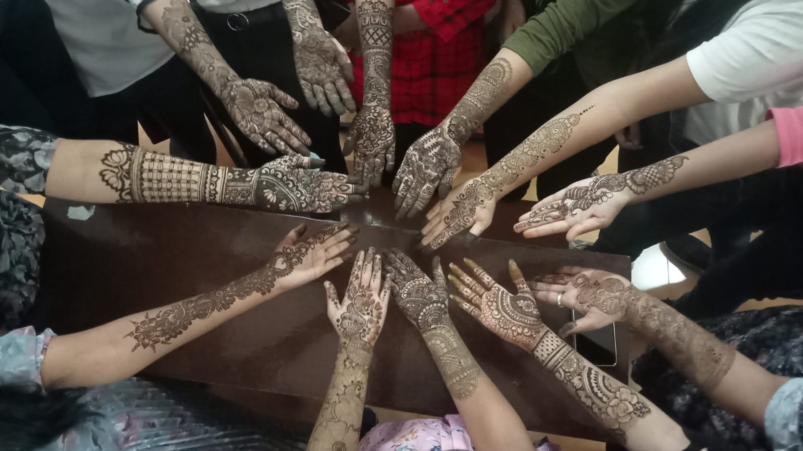 Mehndi Competition.